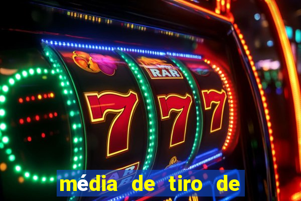 média de tiro de meta por jogo