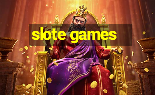 slote games