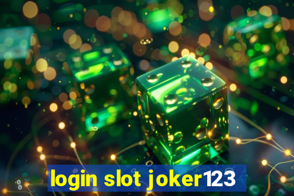 login slot joker123