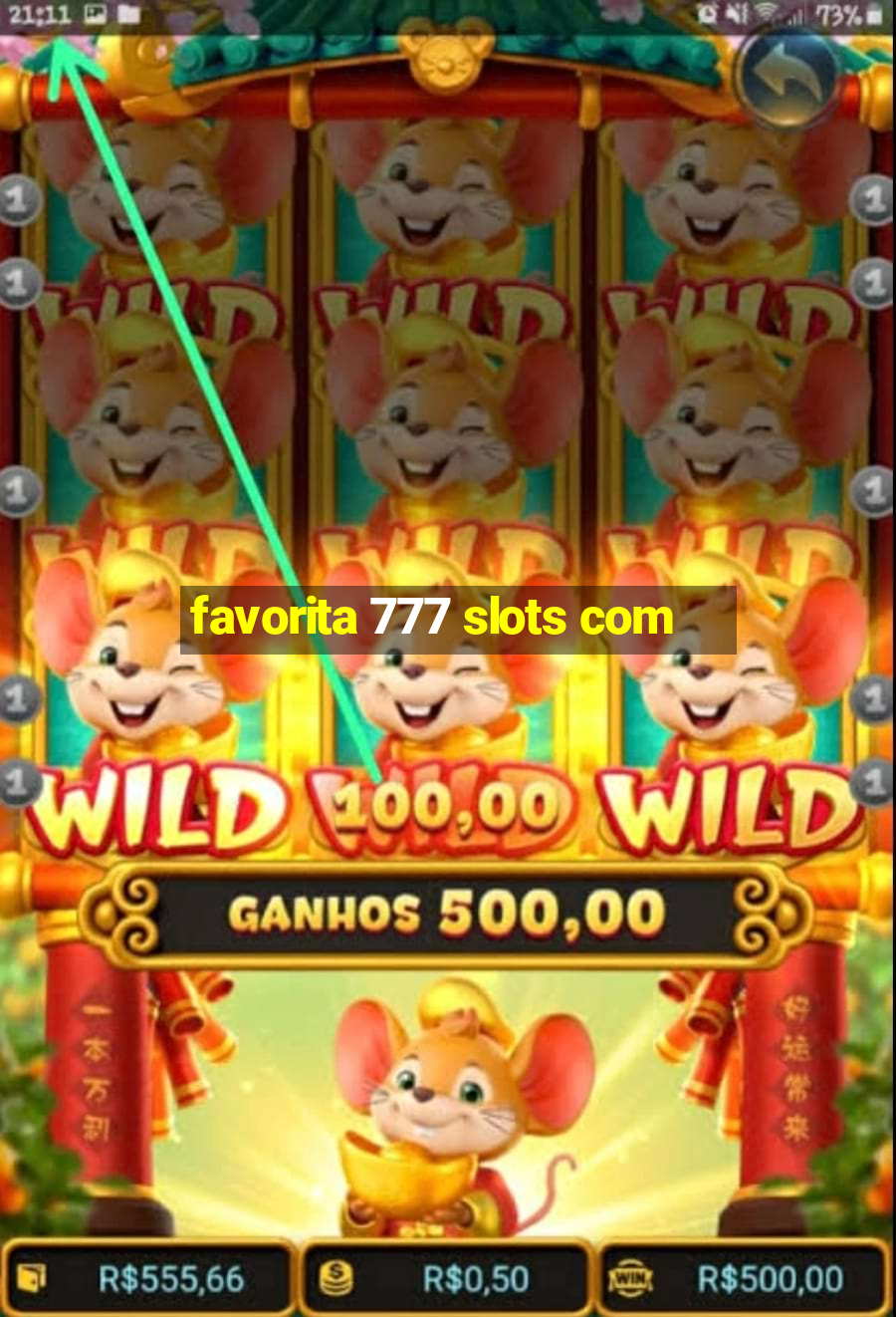 favorita 777 slots com