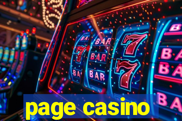 page casino