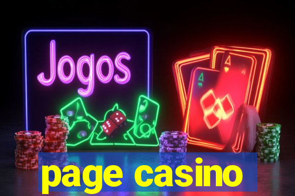 page casino