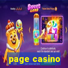 page casino