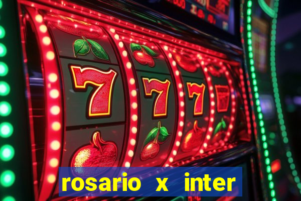 rosario x inter onde assistir