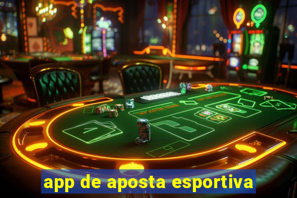 app de aposta esportiva