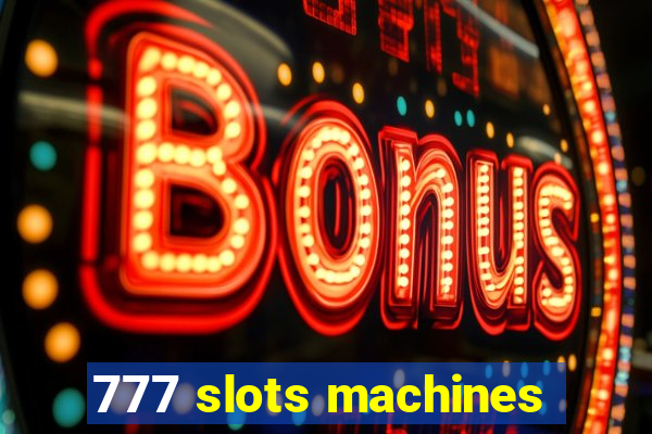 777 slots machines