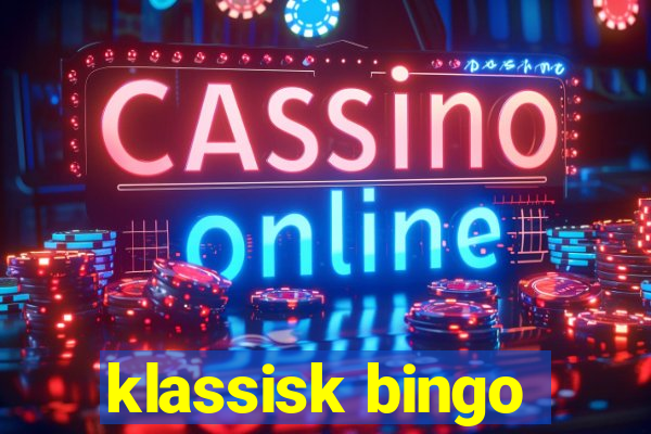 klassisk bingo