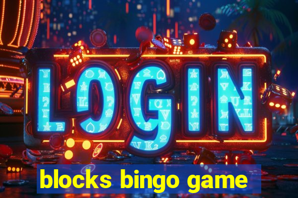 blocks bingo game