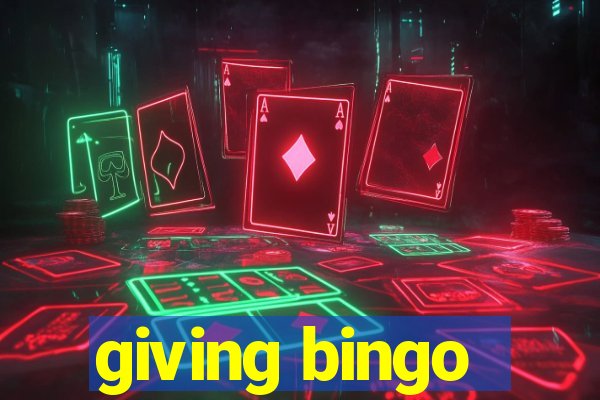 giving bingo