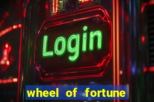 wheel of fortune slot game