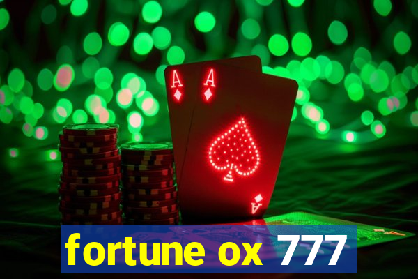 fortune ox 777