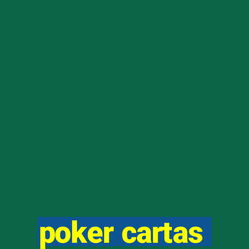 poker cartas