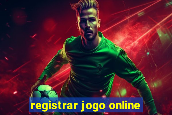 registrar jogo online