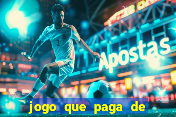 jogo que paga de verdade pelo pix