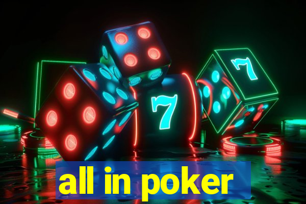 all in poker