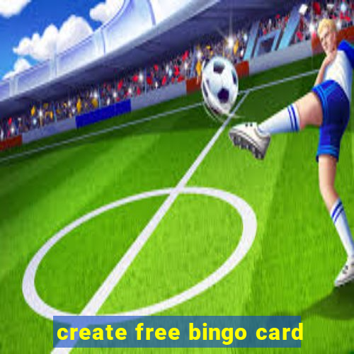 create free bingo card