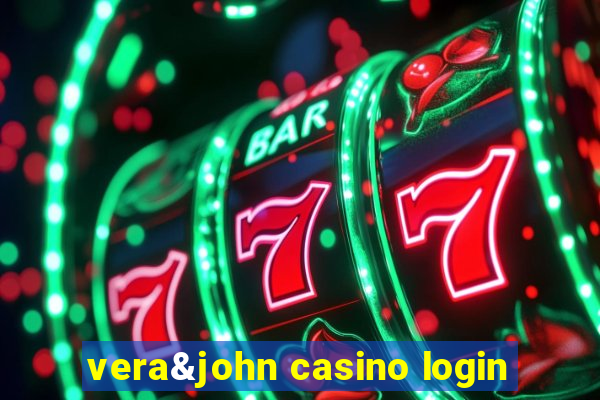 vera&john casino login