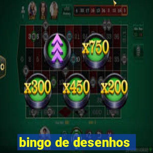 bingo de desenhos