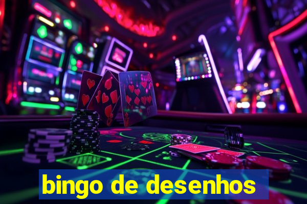 bingo de desenhos