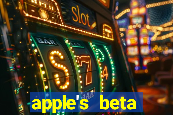 apple's beta software program