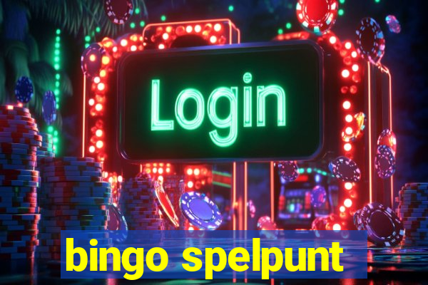 bingo spelpunt