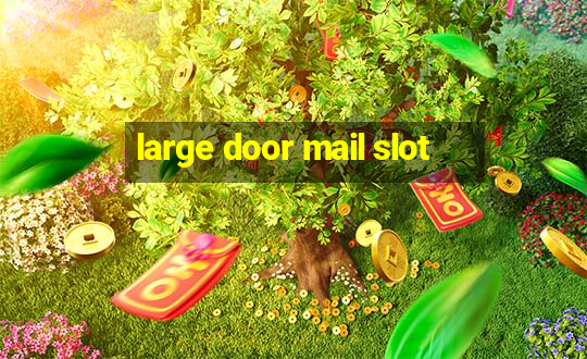 large door mail slot