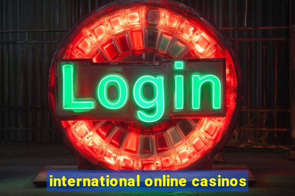 international online casinos