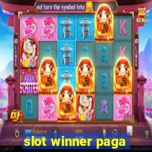 slot winner paga