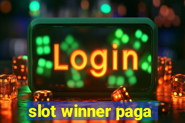 slot winner paga