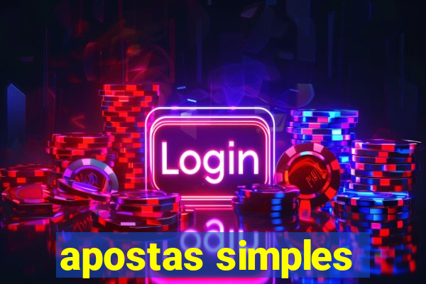 apostas simples