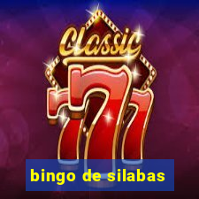 bingo de silabas