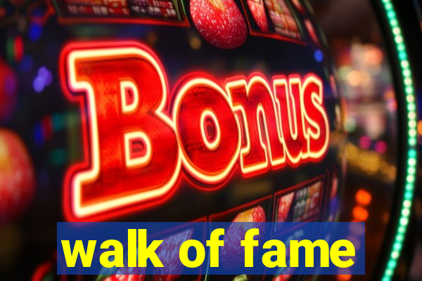 walk of fame