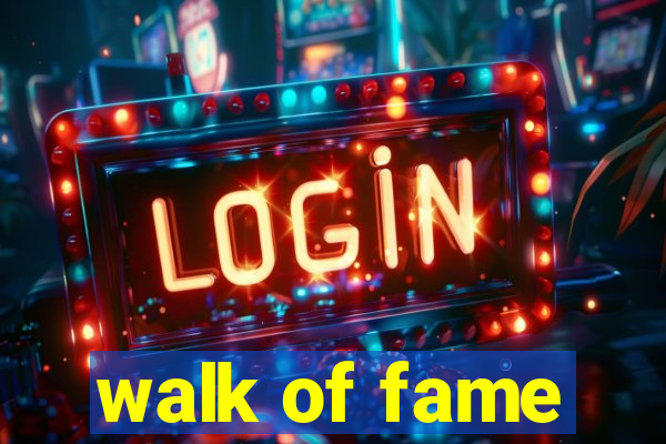 walk of fame