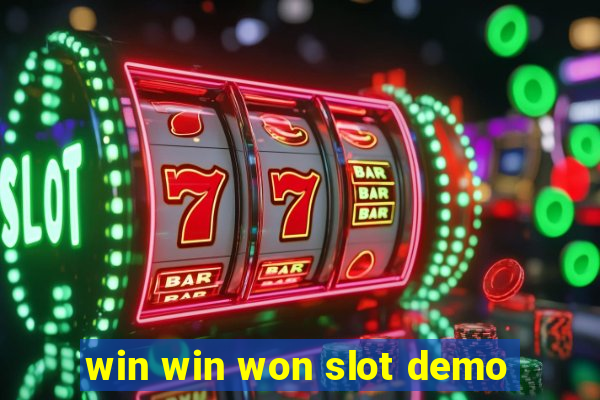 win win won slot demo