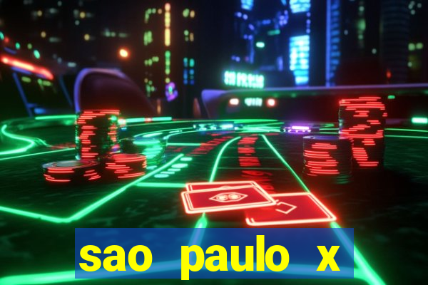 sao paulo x fortaleza palpites