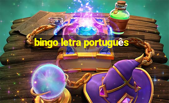 bingo letra português