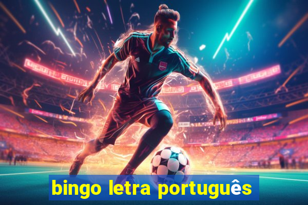 bingo letra português