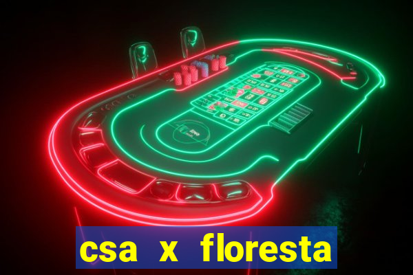 csa x floresta onde assistir