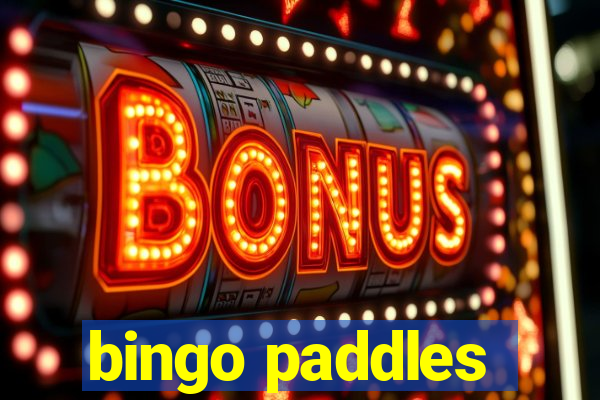 bingo paddles