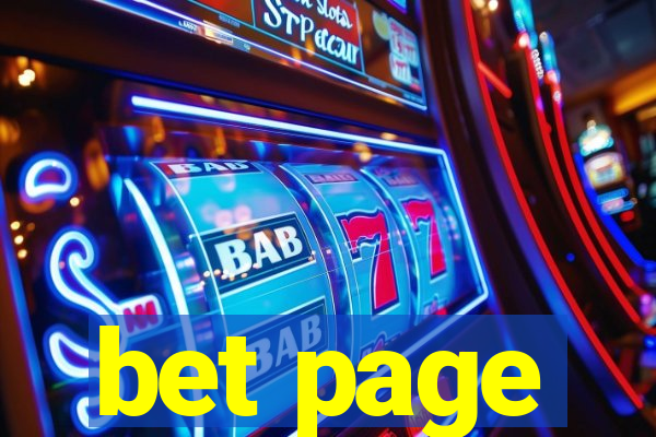 bet page