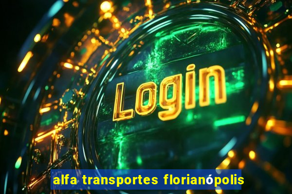 alfa transportes florianópolis