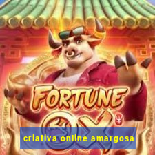 criativa online amargosa