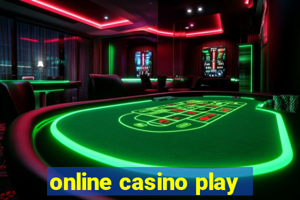 online casino play