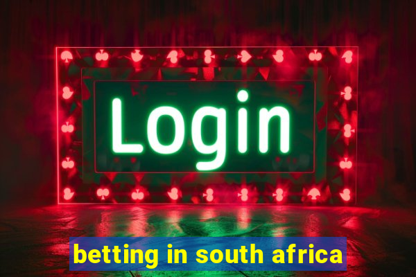 betting in south africa