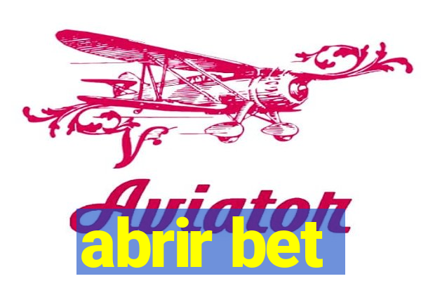 abrir bet