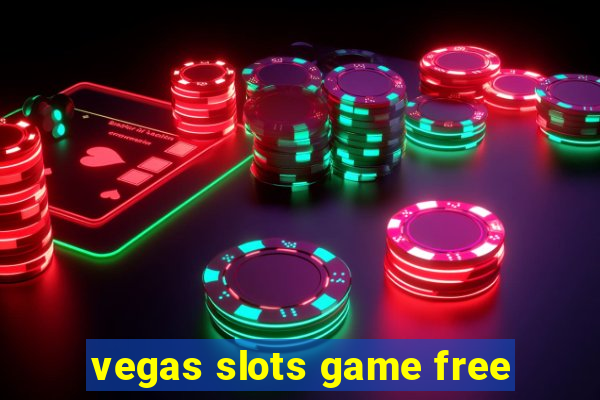 vegas slots game free