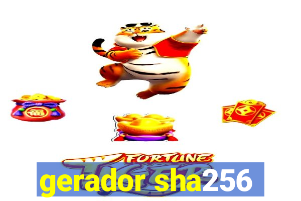 gerador sha256