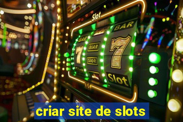 criar site de slots