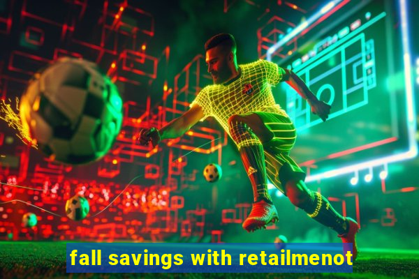 fall savings with retailmenot