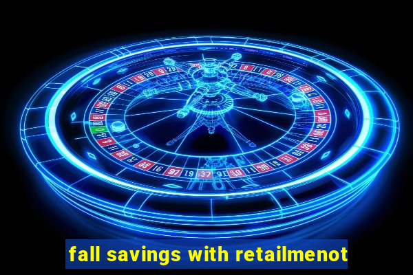 fall savings with retailmenot